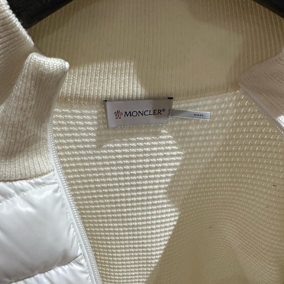 Montcler sweater jacket white XL - Picture 4 of 5
